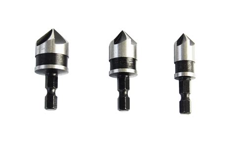 3pc Countersink Bit Counter Sink Drilling Timber Wood
