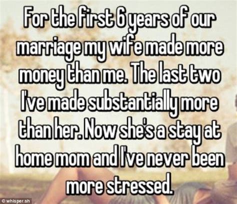 Whisper Users On How They Feel About Stay At Home Wives Daily Mail Online