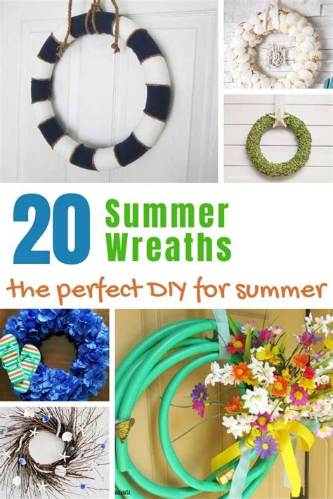 diy summer door wreaths home  garden