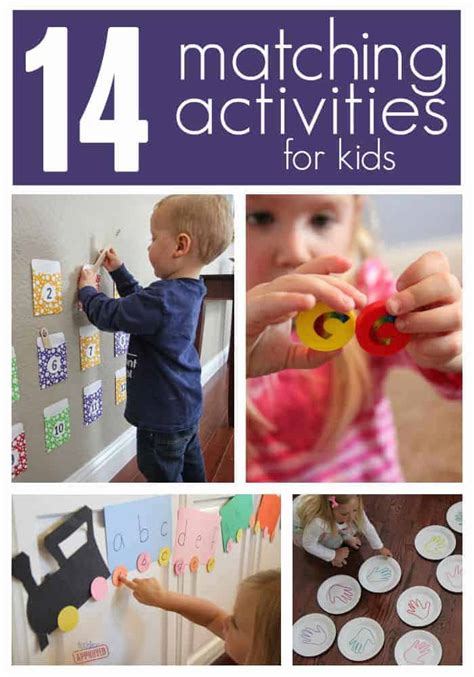 matching activities  kids toddler approved