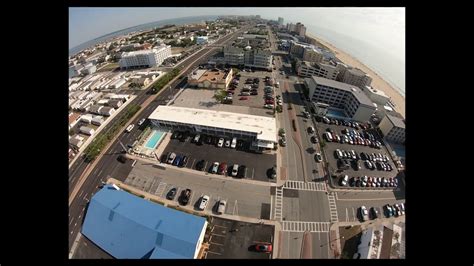 ocean city drone sky view quick edit youtube