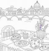 Travel Coloring Pages Adults Adult Colouring Info Book sketch template