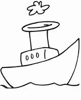 Transporte Bateau Dibujos Maritimo Navire Printablefreecoloring Coloriages Steamboat Medios Sailboat Barco Preescolar sketch template