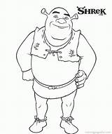 Shrek Coloring Pages Printable Popular sketch template