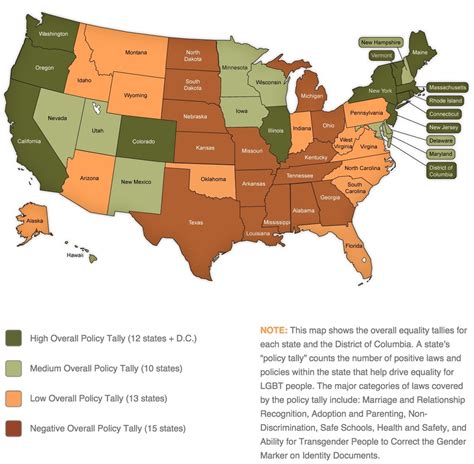 movement advancement project maps lgbt equality state by state