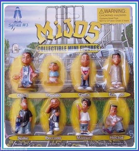 action figures toys and hobbies hey homies complete set of 8 mijos series