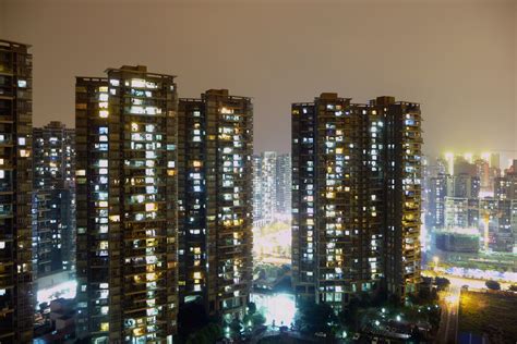 Xixiang At Night Shenzhen China Explore Dcmaster S