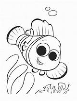 Nemo Coloring Pages Printable Print Kids sketch template