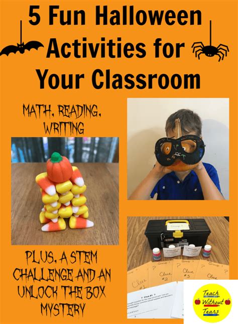 5 Fun Halloween Activities For Your Classroom Teach Without Tears