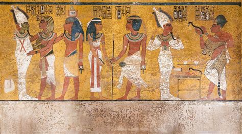 Opening Of The Mouth Ceremony Tutankhamun Egypt Museum