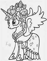Pony Coloring Princess Pages Little Cadence Luna Fnaf Drawing Mlp Cadance Evil Wedding Printable Celestia Color Getcolorings Filly Sister Friendship sketch template