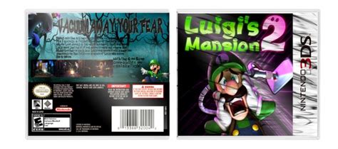 Luigi Mansion 2 Nintendo 3ds Box Art Cover By Goldenspoink