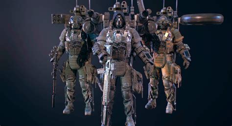 elite soldiers  characters ue marketplace