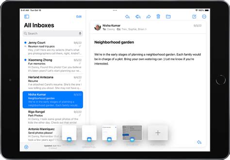 save  draft  mail  ipad apple support uk