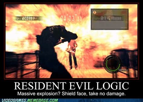 Resident Evil Logic Fuck Logic Know Your Meme