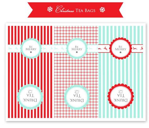 christmas tea bags ad 640×554 pixels adventkalender weihnachten druckvorlagen