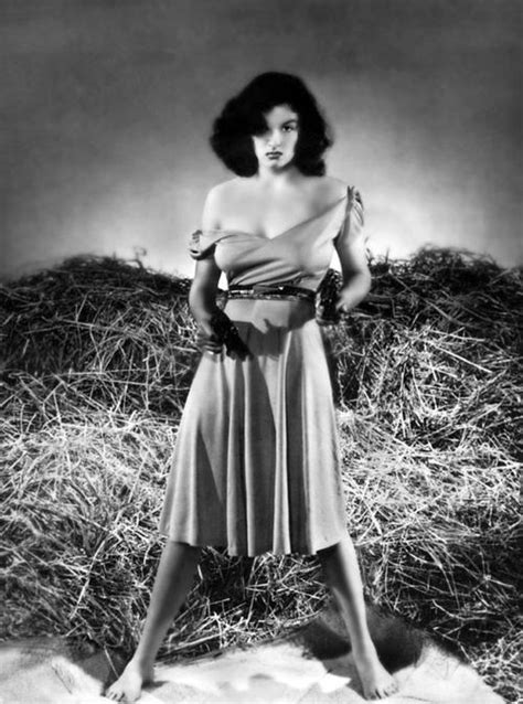 jane russell in a publicity photo for the outlaw 1943 jane russell pinterest girls jane