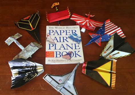 boy crazy  world record paper air plane book