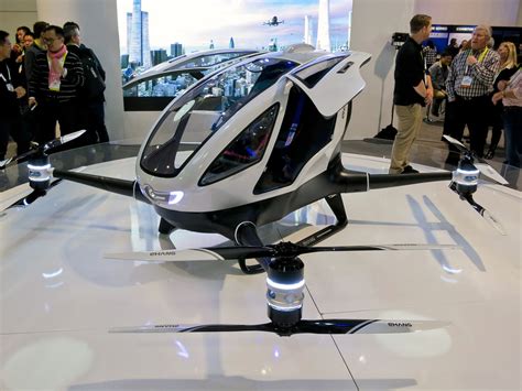 ehang passenger drone  test  nevada business insider