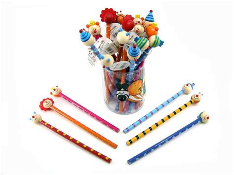 animal head pencils assorted designs  harleys  educational