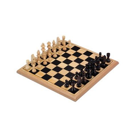 schaakbord  stukken blokker