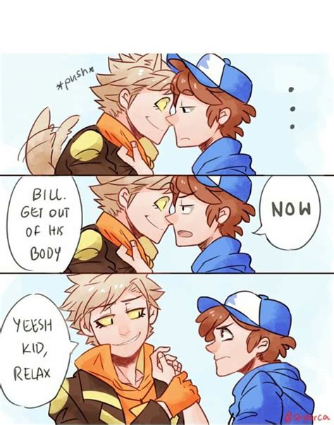Crossover Gravity Falls Pokemon Go Dipper And Spark Who