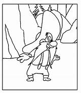 Yosemite Sam Coloring Pages Looney Tunes Popular Library Clipart Line sketch template