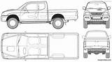 L200 Mitsubishi Blueprintbox Blueprint sketch template