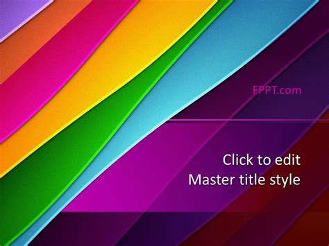 colorful powerpoint design template  powerpoint templates