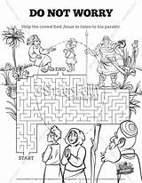 Matthew Worry Bible Kids Do School Sunday Activities Coloring Pages Puzzles Jesus Maze Mazes Crossword Activity Sheets Lessons Sharefaith Find sketch template