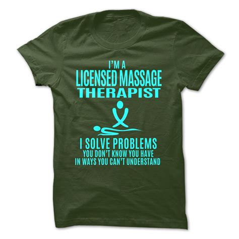 Licensed Massage Therapist Sp T Shirt Therapist Outfit Massage