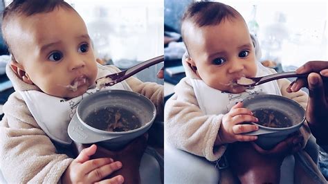 baby  solids   st time    youtube