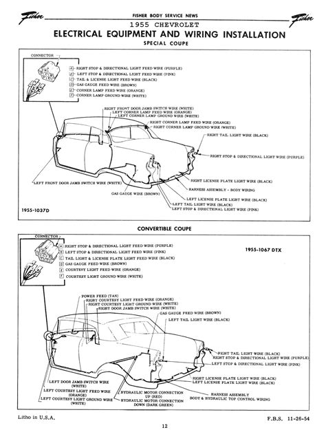 chevy sedan turn signal wiring diagram diagram