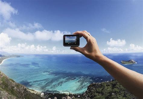 gopro launches  hero  voice control touch screen