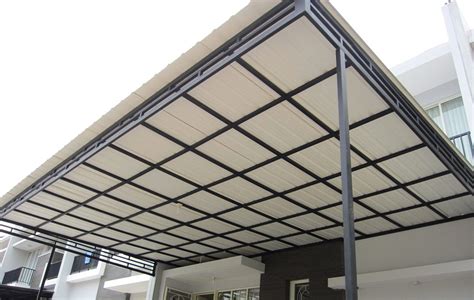 model kanopi terbaru baja ringan rumah minimalis  dekor rumah