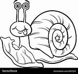 Snail Coloring Lettuce Vector Pages Clipart Clip Printable Cute Kids Cartoon sketch template
