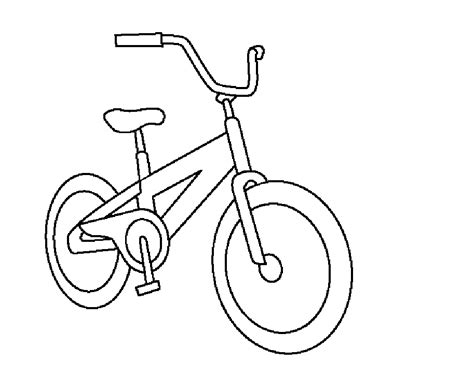 bike bicycle transportation  printable coloring pages
