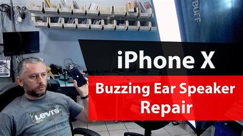 iphone  buzzing crackling distorted ear speaker problem youtube
