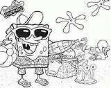 Coloring Pages Spongebob Easter Popular Printable sketch template