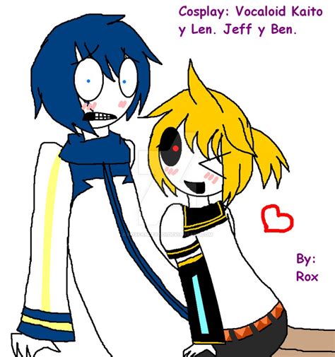 jeff the killer and ben drowned cosplay vocaloid by