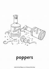 Party Colouring Poppers Coloring Pages Birthday Year Visit Become Member Log Girl sketch template