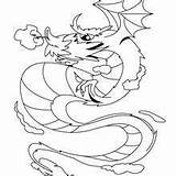 Ausmalen Drachen Chinesische Drache Hellokids sketch template