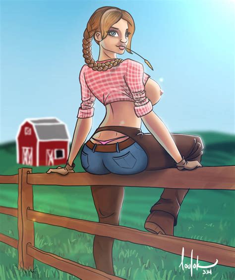 Cowgirl Commission Topless Version By Loufok By Furryjibe Hentai