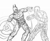 Arkham Nightwing Library sketch template
