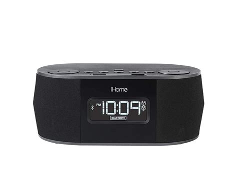 ihome wireless bluetooth stereo dual fm alarm clock radio usb charging alarm