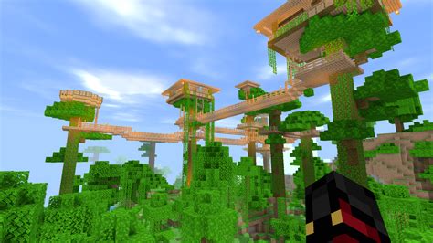 minecraft jungle builds minecraft jungle temple houses  biome