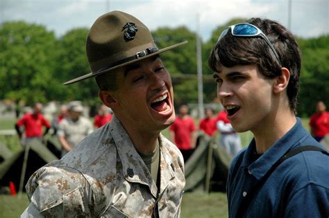 29 pictures of marine drill instructors screaming in