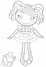 Coloring Pages Lalaloopsy Pet sketch template