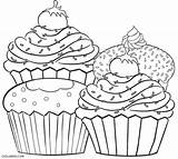 Cupcake Desenho Colouring Zum Cool2bkids Kostenlose Shopkins Malvorlagen Getdrawings sketch template