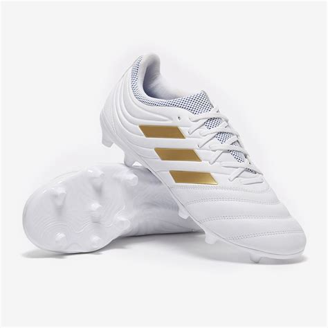 adidas copa  fg whitegold metallicblue firm ground mens boots prodirect soccer